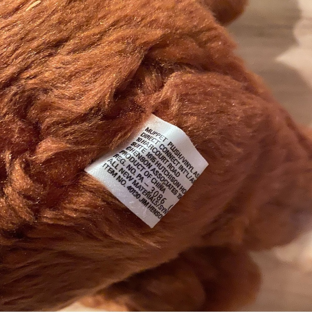 Vintage 1989 Rowlf Muppet stuffed toy collectible—Rare - Picture 5 of 7